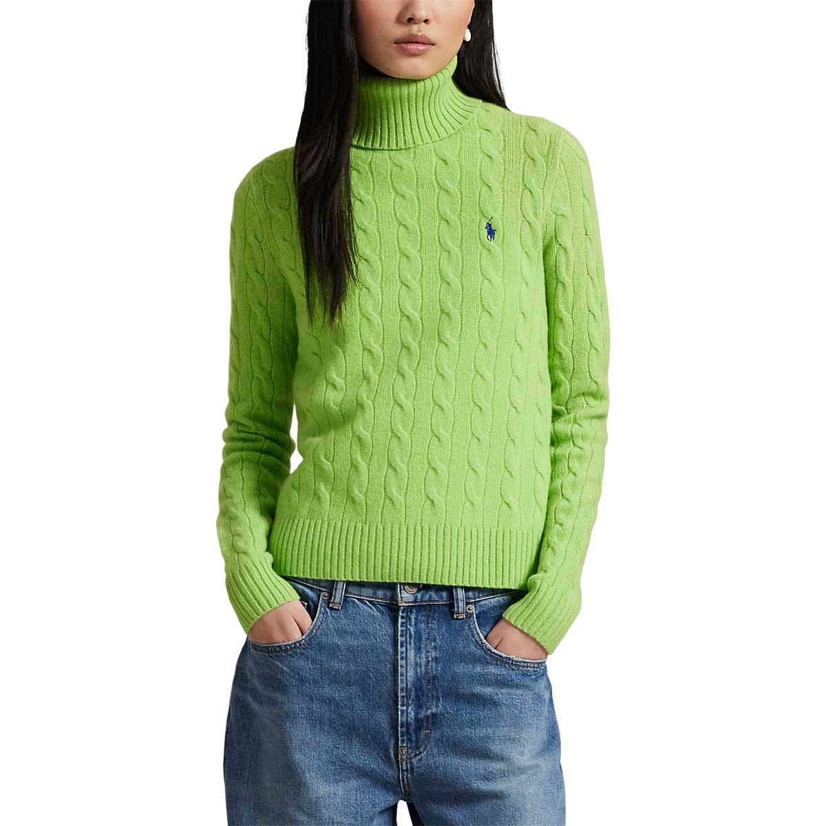 Polo Ralph Lauren  Cable Turtleneck Sweater